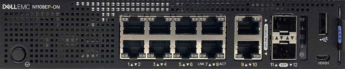 Dell PowerSwitch N1108EP Networking Switch