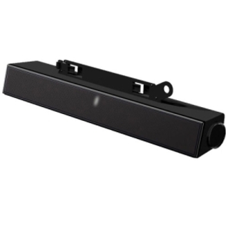 Dell AX510 2.0 Speaker System - 10 W RMS - Black - Headphone - left view