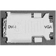 Dell Adapter - DVI-to-VGA - 1 x DVI-I Digital Video Male - 1 x 15-pin HD-15 VGA Female