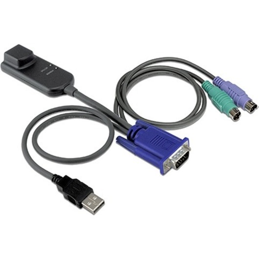 Dell Server Interface Pod - 1 Computer(s) - 50 ft Range - XGA - 1024 x 768 Maximum Video Resolution - 1 x Network (RJ-45) x U