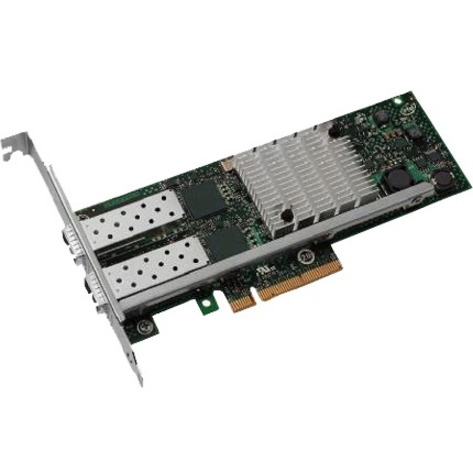 Dell Dual Port 10 Gigabit Server Adapter Ethernet PCIe Network Interface Card - PCI Express - Optical Fiber - 10GBase-X - Plu