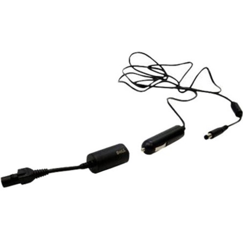 Dell Auto Air DC Adapter - 90 Watt - 90 W - 12 V DC Input - 1
