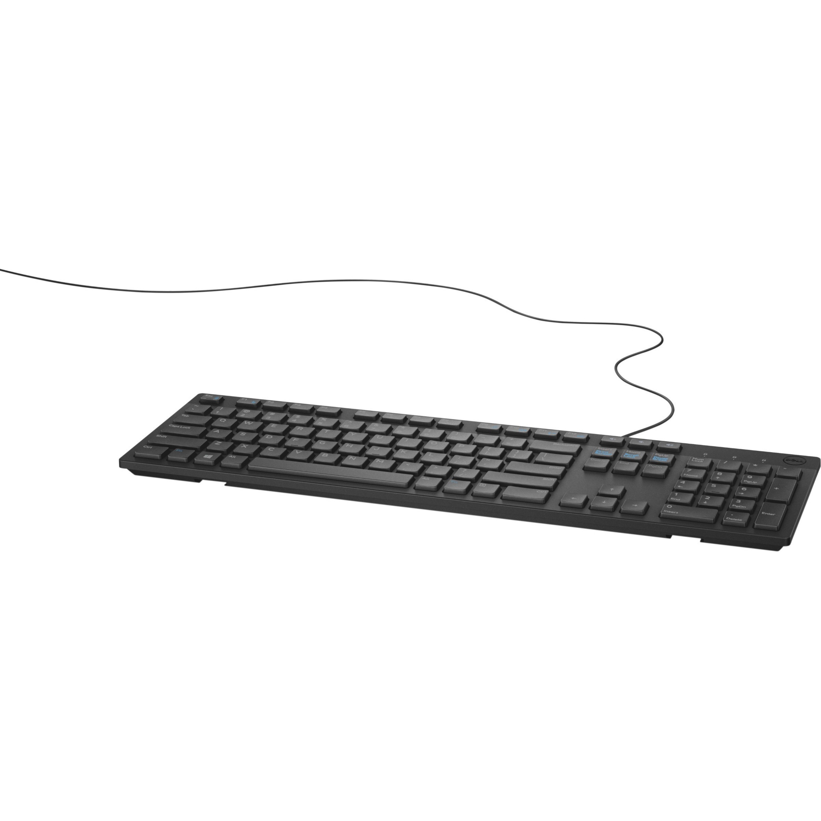 Dell KB216 Keyboard - English (US) - QWERTY Layout - Black - view 1