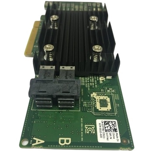 Dell HBA330 Adapter, 12Gbps Adapter, Low Profile, Customer Kit - 12Gb/s Fibre Channel - Plug-in Card - RAID Supported