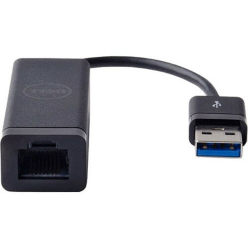 Dell Gigabit Ethernet Card - USB 3.0 - 1 Port(s) - 1 - Twisted Pair - 10/100/1000Base-T - Portable - view 1