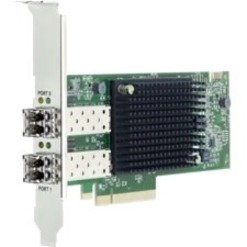 Dell Emulex LPe35002 Dual Port FC32 Fibre Channel HBA, Low Profile - PCI Express 4.0 x8 - 2 x Total Fibre Channel Port(s) - P