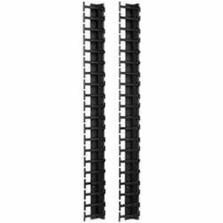 Dell Cable Organizer - Vertical Cable Manager - Black - 42U Rack Height - 2 Pack - TAA Compliant