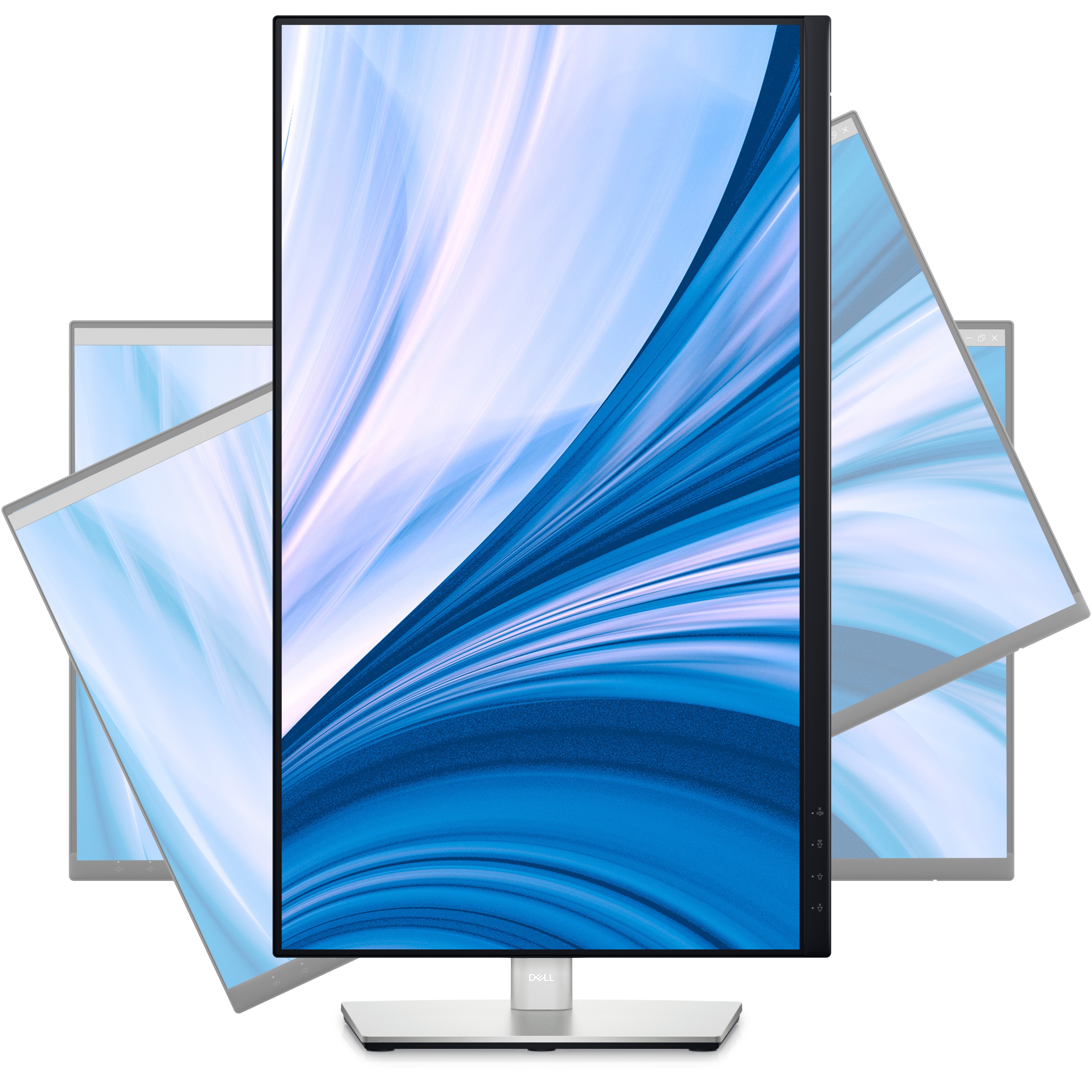Dell C2423H 24" Class Full HD LCD Monitor - 16:9 - Black, Silver - 23.8" Viewable - In-plane Switching (IPS) Black Technology
