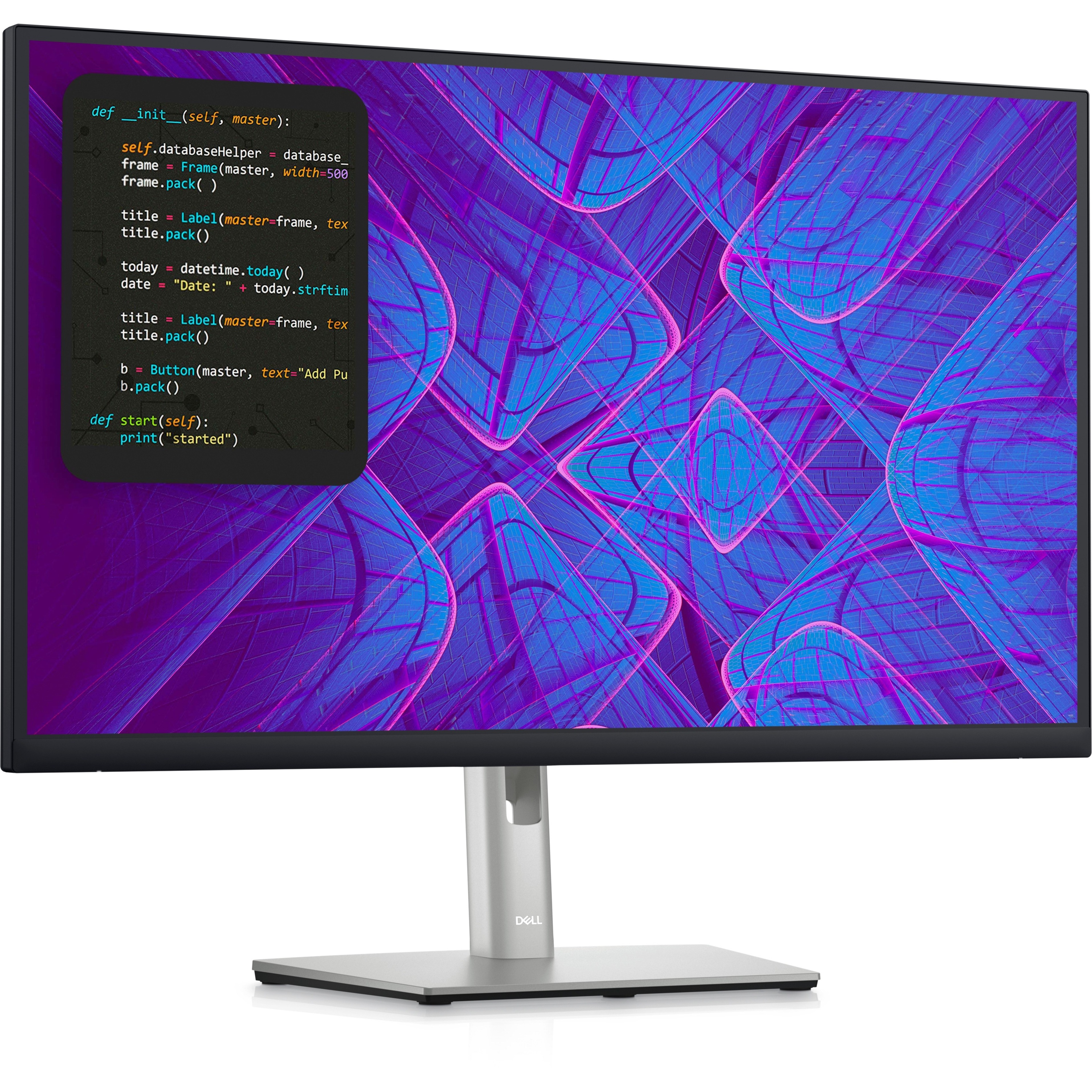 Dell P2723QE 27" Class 4K LCD Monitor - 16:9 - Black, Silver - 27" Viewable - In-plane Switching (IPS) Black Technology - WLE