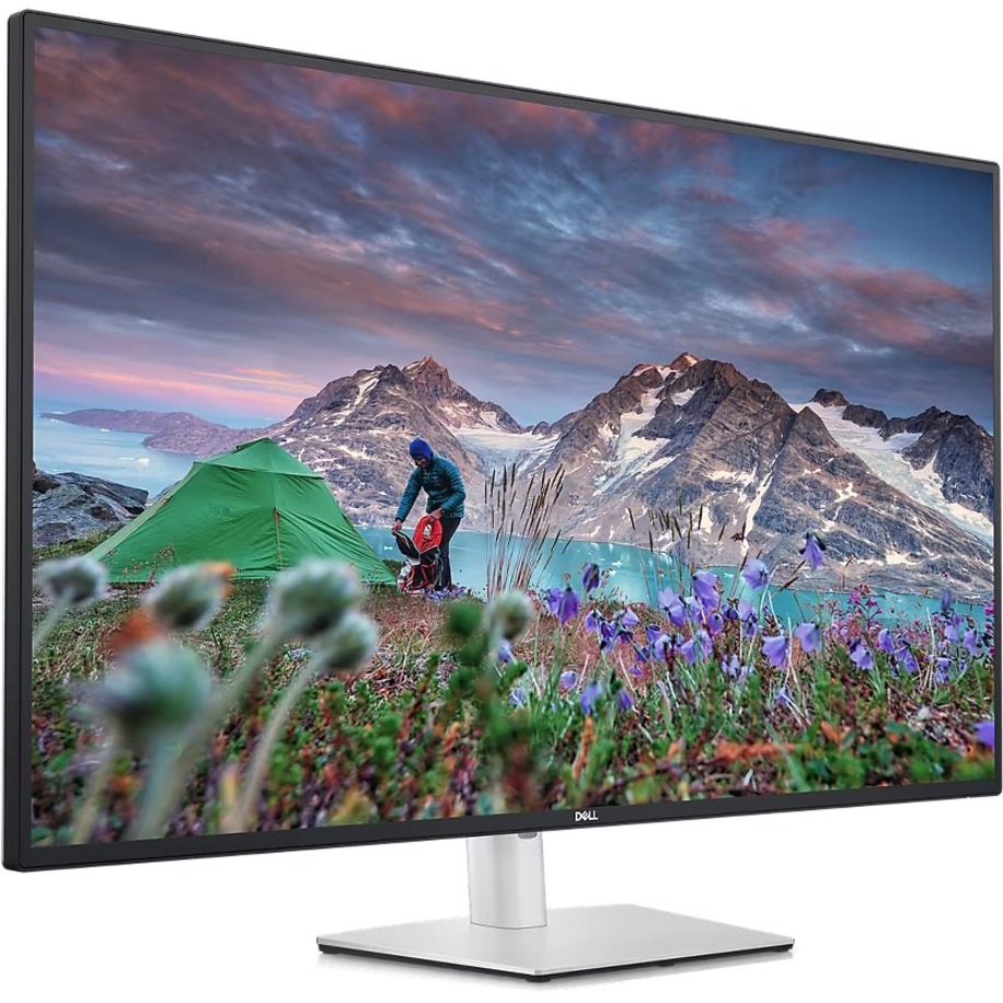 Dell UltraSharp U4323QE 43" Class 4K UHD LCD Monitor - 16:9 - Silver - 42.5" Viewable - In-plane Switching (IPS) Technology -