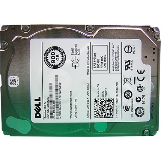 DELL SOURCING - NEW 900 GB Hard Drive - 2.5" Internal - SAS (6Gb/s SAS) - Server, Storage System, Workstation Device Supporte