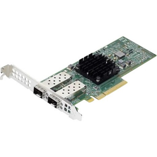 Dell Broadcom 25Gigabit Ethernet Card - PCI Express - Broadcom BCM57412 - 2 Port(s) - Optical Fiber - 25GBase-X - SFP28 - Plu
