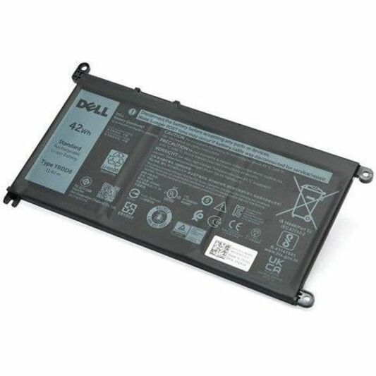 DELL SOURCING - NEW 3-cell 42 Wh Lithium-Ion Replacement Battery for Select Laptops - For Notebook - Battery Rechargeable - P