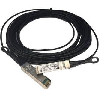 Dell Fiber Optic Network Cable - 6.56 ft Fiber Optic Network Cable for Network Device, Switch, Server - First End: 1 x SFP+ N