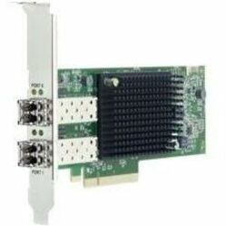 Emulex LPe35002 Dual Port FC32 Fibre Channel HBA, Low Profile