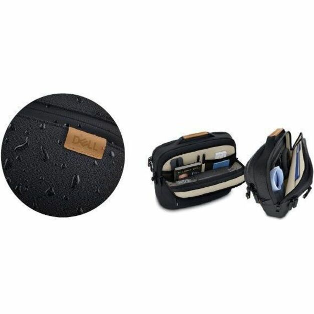 Dell EcoLoop Premier Carrying Case (Briefcase) for 14" to 16" Notebook - Black - TAA Compliant - Scratch Resistant Interior,