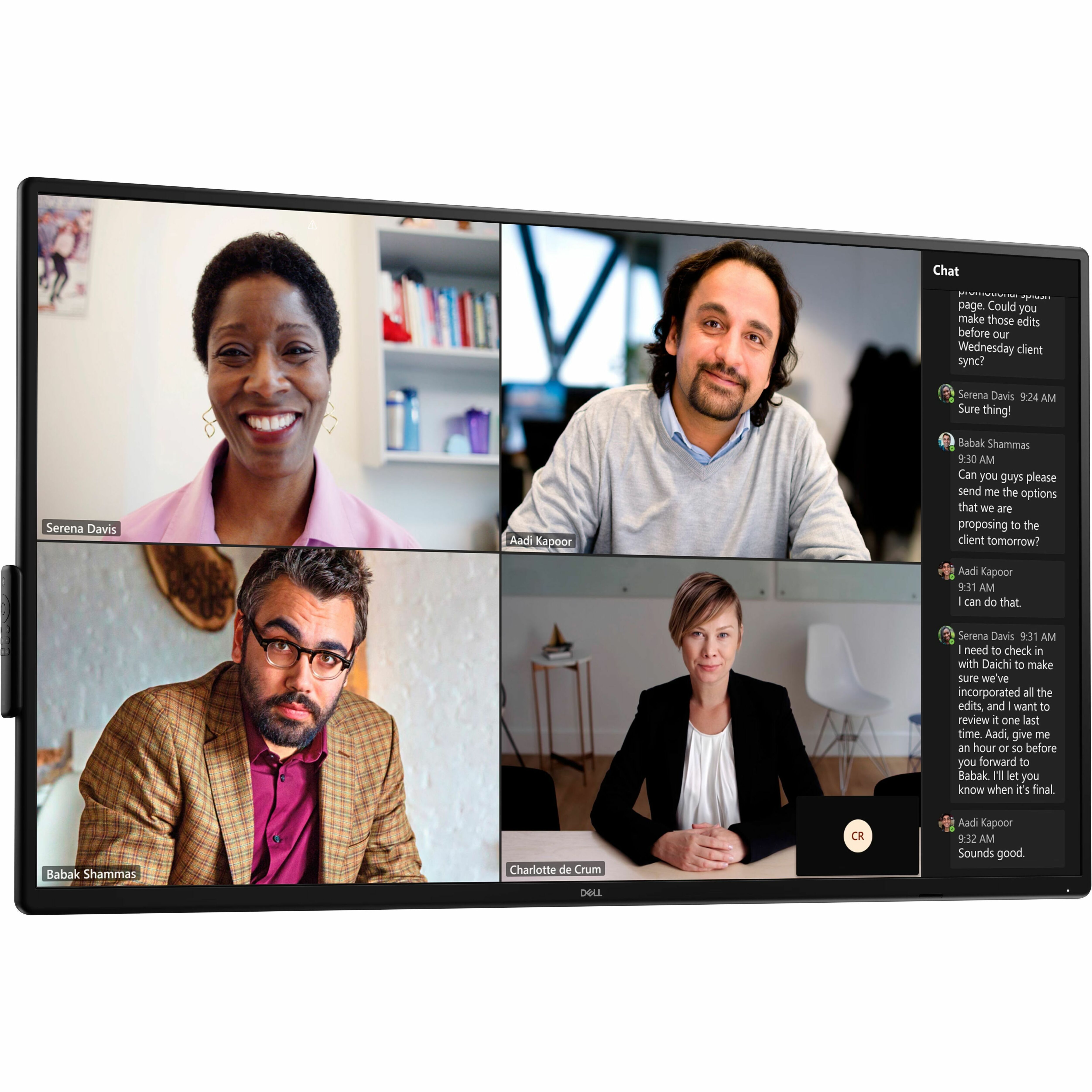 Dell P5525QC Collaboration Display