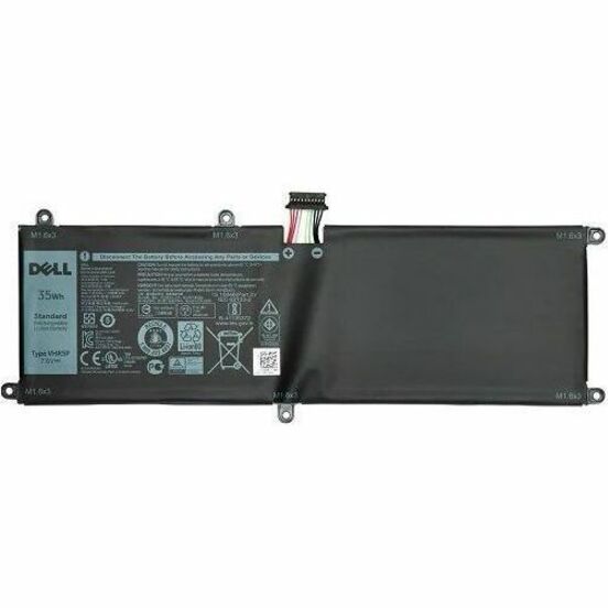 Dell 2-cell 35 Wh Lithium Ion Replacement Battery for Select Laptops - For Notebook - Battery Rechargeable - Proprietary Battery Size - 35 Wh - 7.6 V - 1