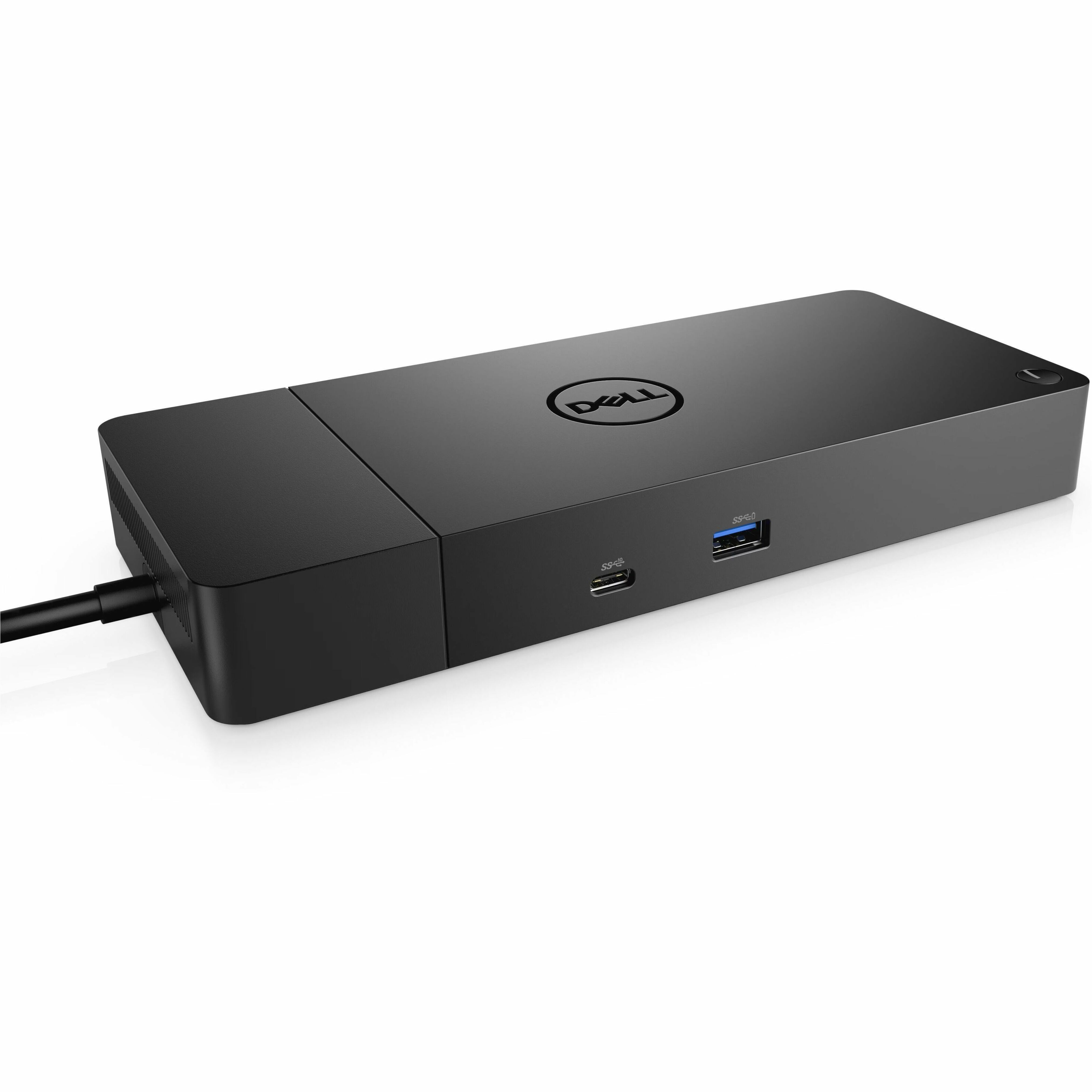 DELL SOURCING - NEW Dock - WD19S 180W - for Notebook - 180 W - USB Type C - 3 Displays Supported - 4K, Full HD, QHD - 3840 x 2160 - 6 x USB Ports - USB Type-A - USB Type-C - 1 x HDMI Ports - HDMI - 2 x DisplayPorts - DisplayPort - Gigabit Ethernet - Windows 10, Windows 11, Ubuntu, Linux