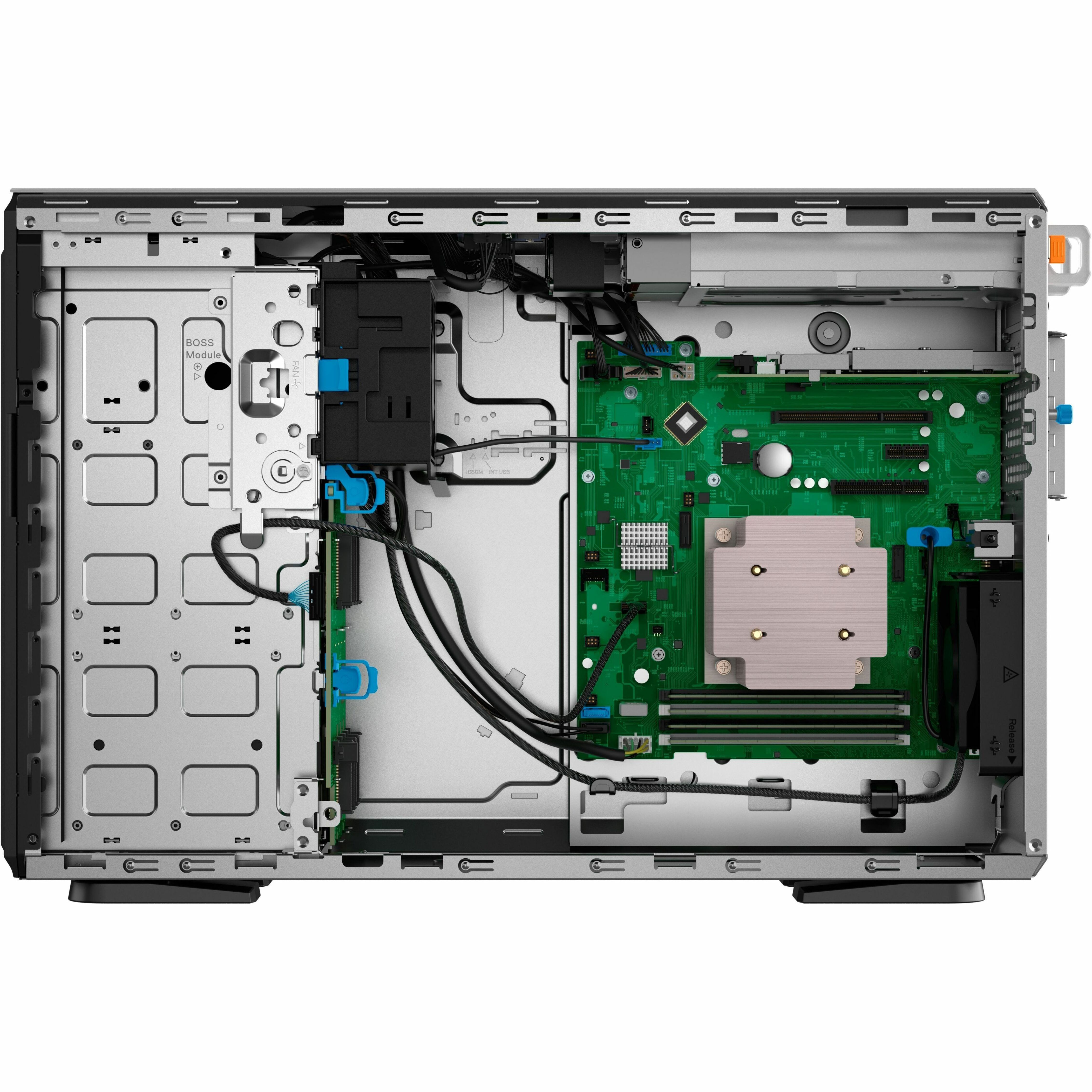 Dell PowerEdge T360 4.5U Tower Server - 1 x Intel Xeon E-2414 2.60 GHz - 16 GB RAM - 480 GB SSD - Serial ATA/600, 12Gb/s SAS
