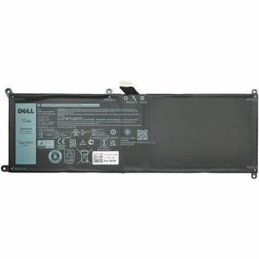 Dell 2-cell 30 Wh Lithium Ion Replacement Battery for Select Laptops - For Notebook - Battery Rechargeable - Proprietary Battery Size - 30 Wh - 1