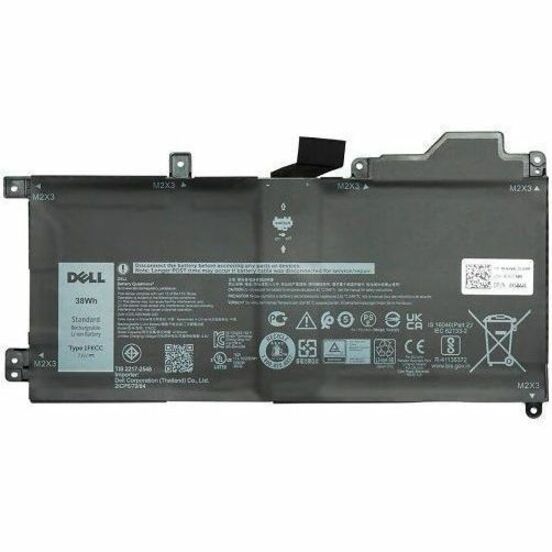 DELL SOURCING - NEW 2-cell 38 Wh Lithium Ion Replacement Battery for Select Laptops - For Notebook - 7.6 V