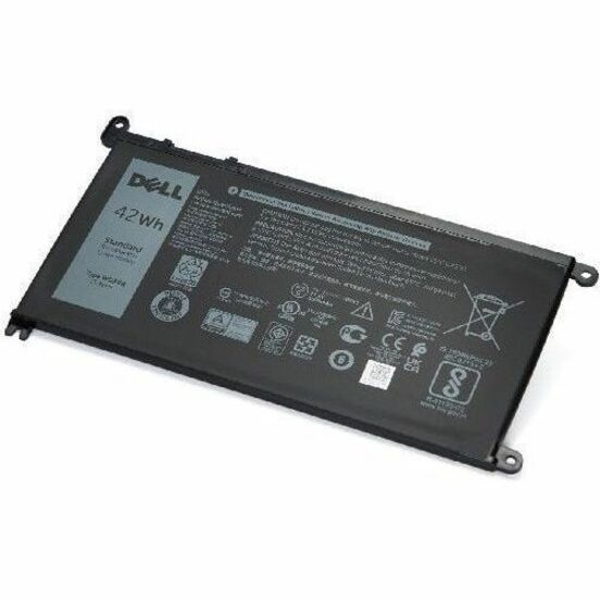 DELL SOURCING - NEW 3-cell 42 Wh Lithium Ion Replacement Battery for Select Laptops - For Notebook - 1 - view 1
