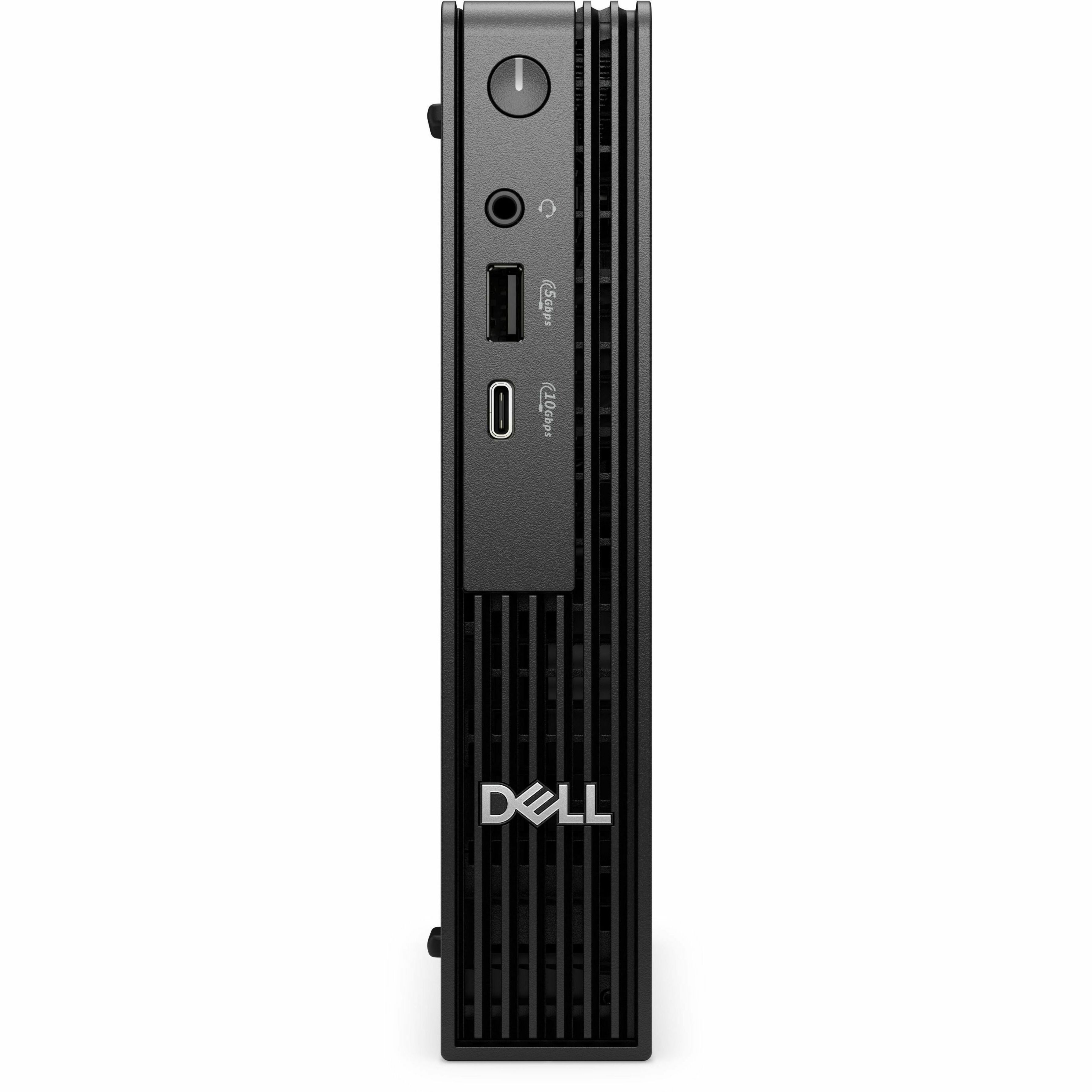 Dell Pro Micro QCM1255 Desktop Computer - AMD Ryzen 5 8500GE - 8 GB - 256 GB SSD - Micro PC - Intel Chip - Windows 11 Pro - AMD Radeon 740M Graphics DDR5 SDRAM - English (US) Keyboard - IEEE 802.11ax Wireless LAN - 90 W