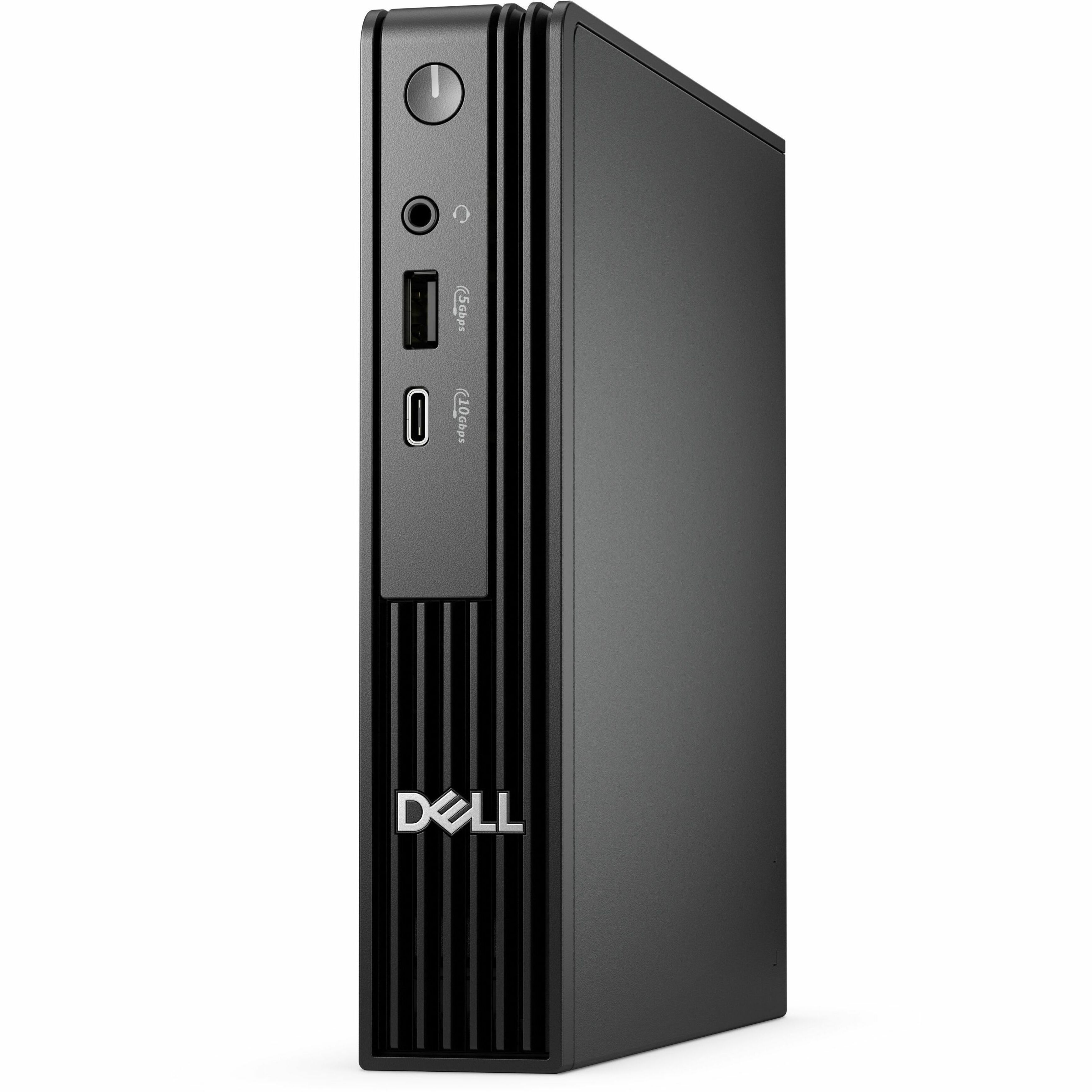 Dell Pro Micro QCM1250 Desktop Computer - Intel Core Ultra 7 265T - vPro Technology - 32 GB - 512 GB SSD - Micro PC - Intel Chip - Windows 11 Pro - Intel DDR5 SDRAM - English (US) Keyboard - IEEE 802.11ax Wireless LAN - 90 W