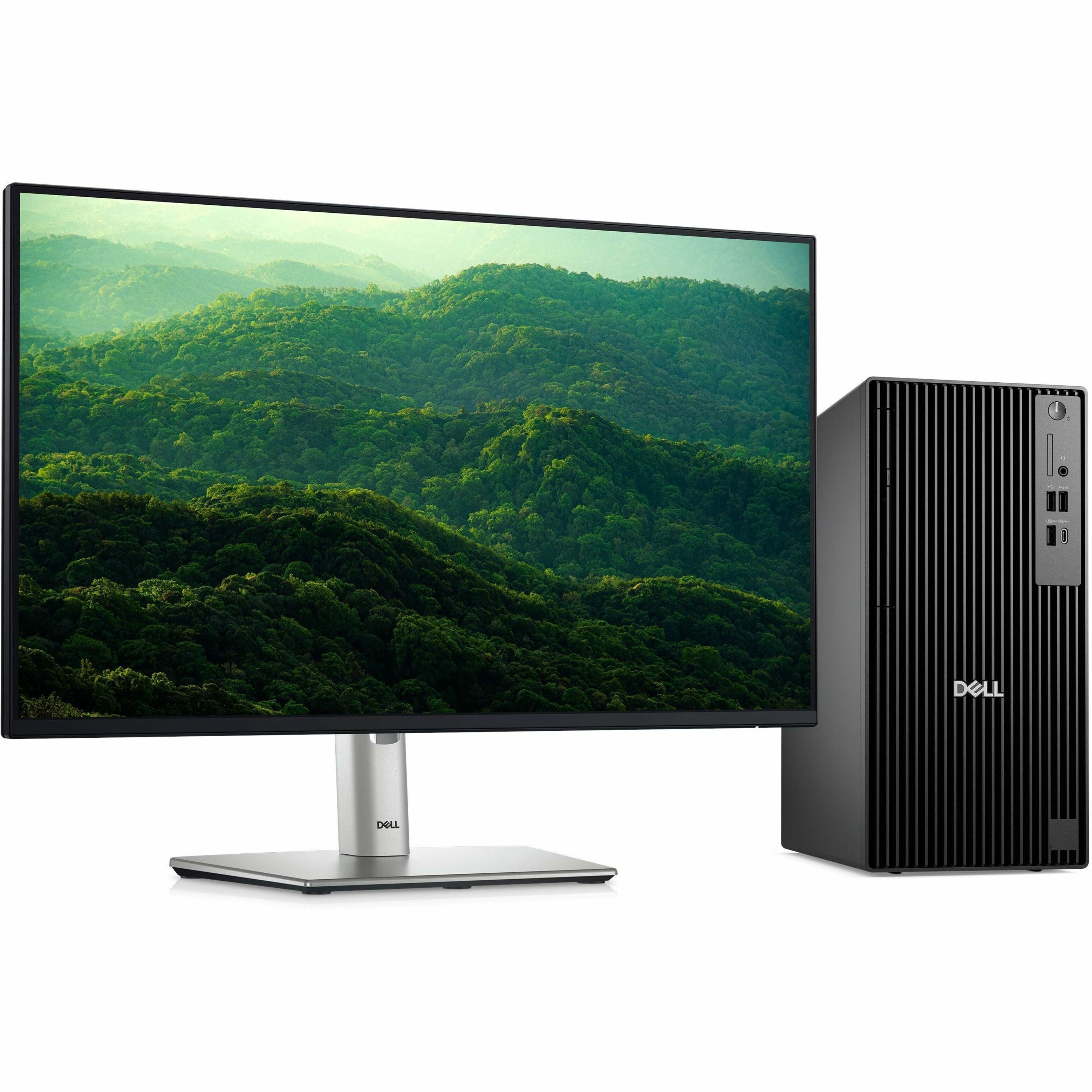 Dell Pro Tower Plus QBT1250 Desktop Computer - Intel Core Ultra 9 285 - 32 GB - 1 TB SSD - Tower - Black - Intel Chip - Windo