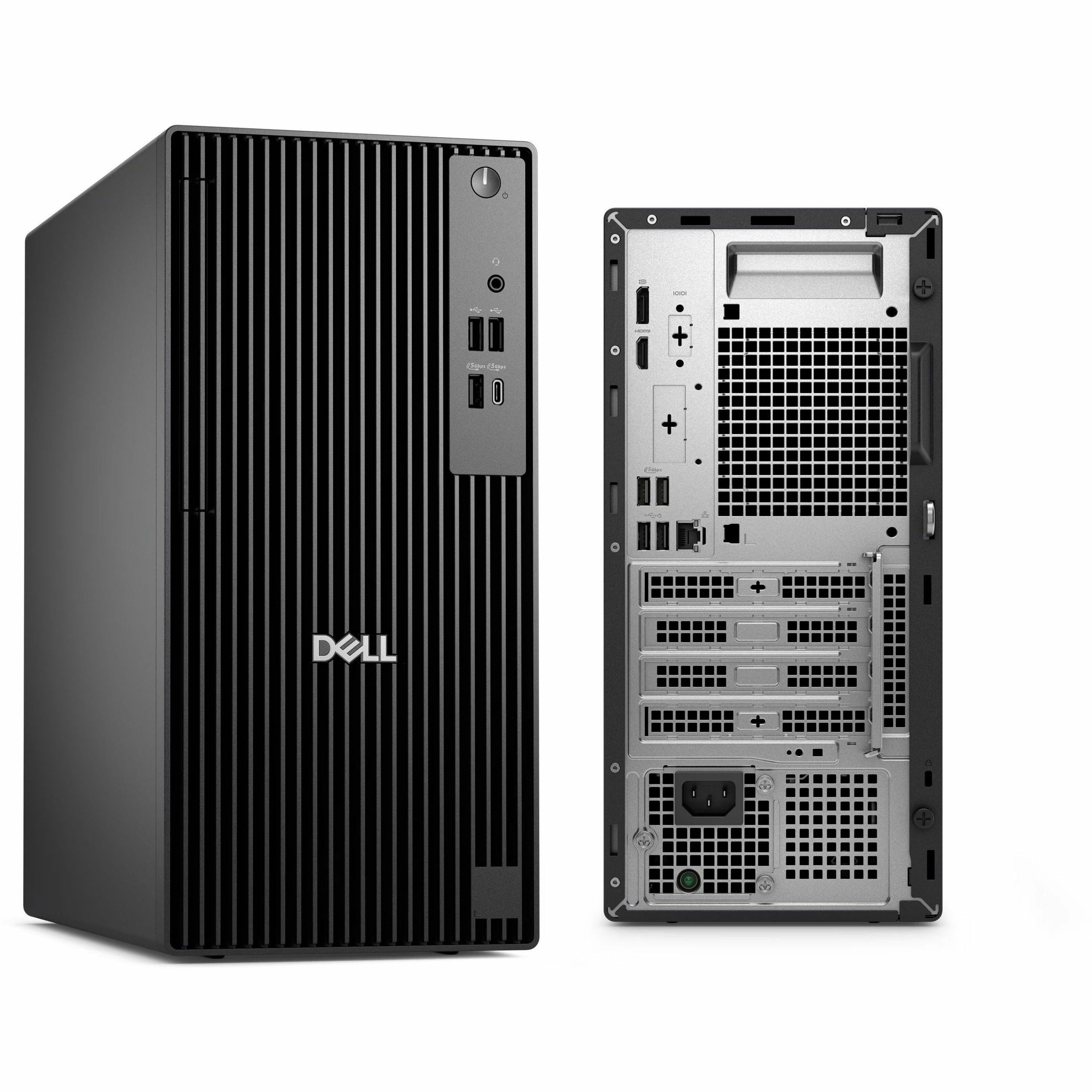 Dell Pro Tower QCT1250 Desktop Computer - Intel Core i5 14th Gen i5-14500 - 8 GB - 256 GB SSD - Tower - Black - Intel Chip -