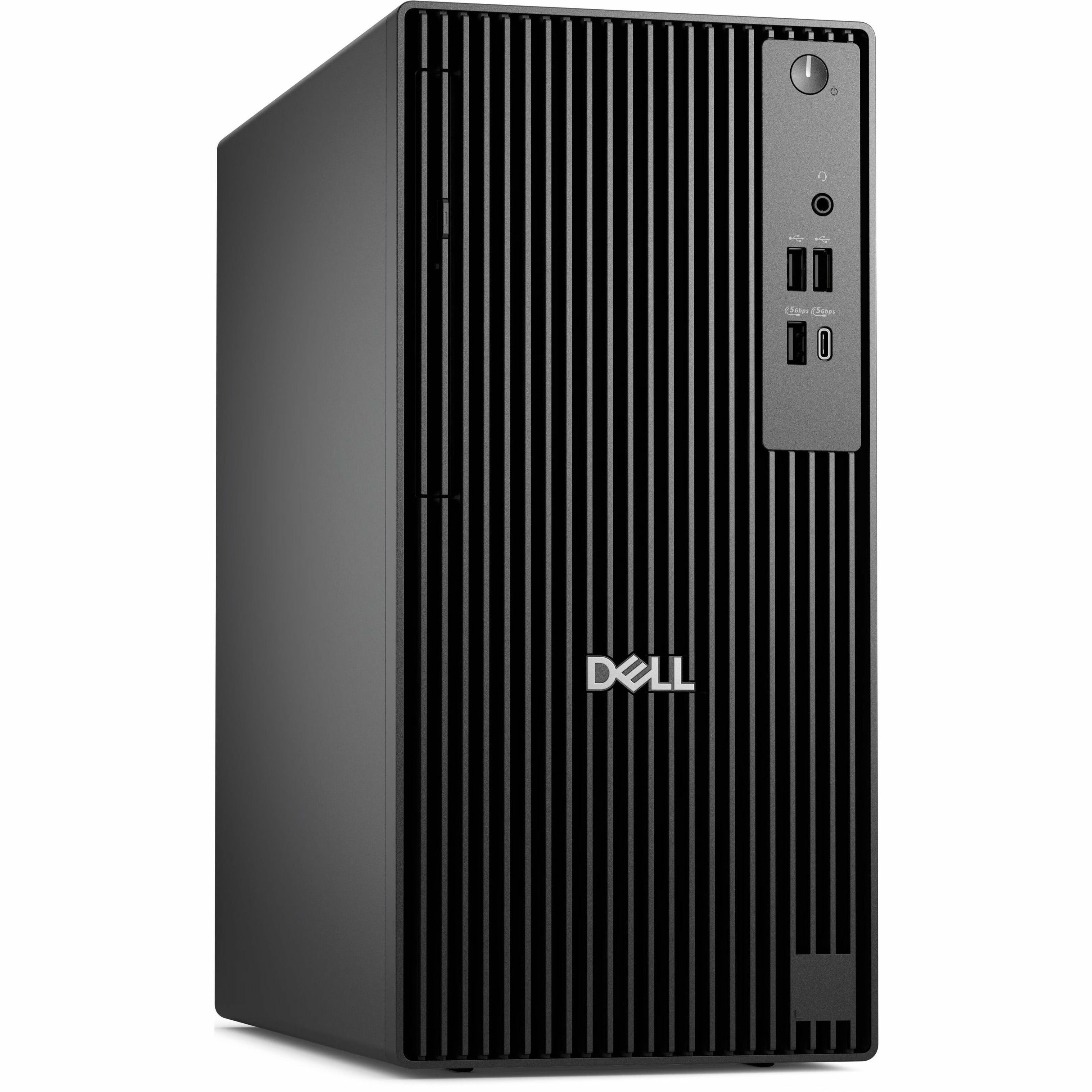 Dell Pro Tower QCT1250 Desktop Computer - Intel Core i5 14th Gen i5-14500 - 8 GB - 256 GB SSD - Tower - Black - Intel Chip - Windows 11 Pro - Intel DDR5 SDRAM - English (US) Keyboard - 180 W