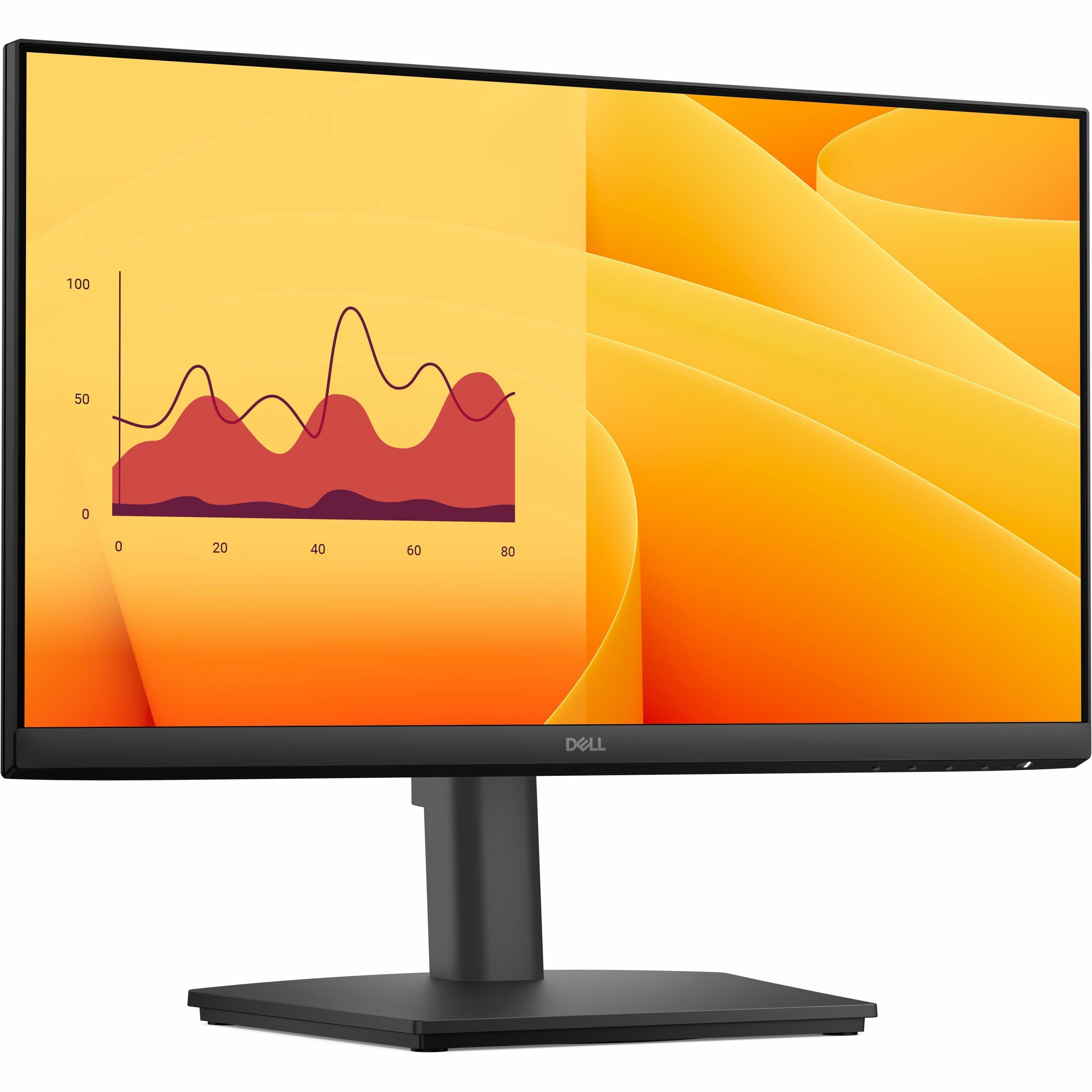 Dell Pro E2225HSM 22" Class Full HD LED Monitor - 16:9 - 21.5" Viewable - Vertical Alignment (VA) - LED Edgelight System Backlight - 1920 x 1080 - 16.7 Million Colors - 250 Nit - 5 ms - 100 Hz Refresh Rate - Speakers - HDMI - VGA - DisplayPort - VESA Mount Compatible