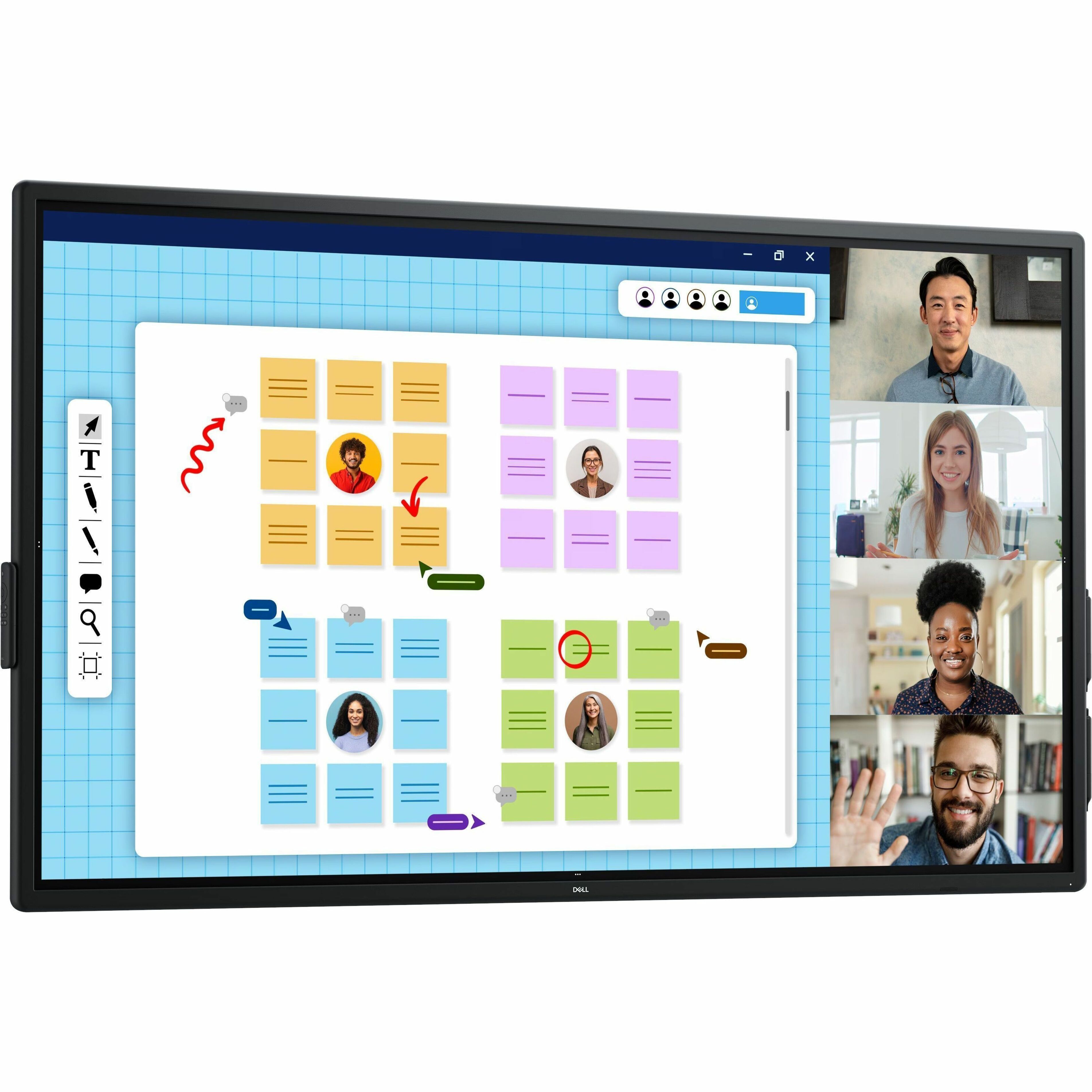 Dell P7525QT 75" Class LED Touchscreen Monitor