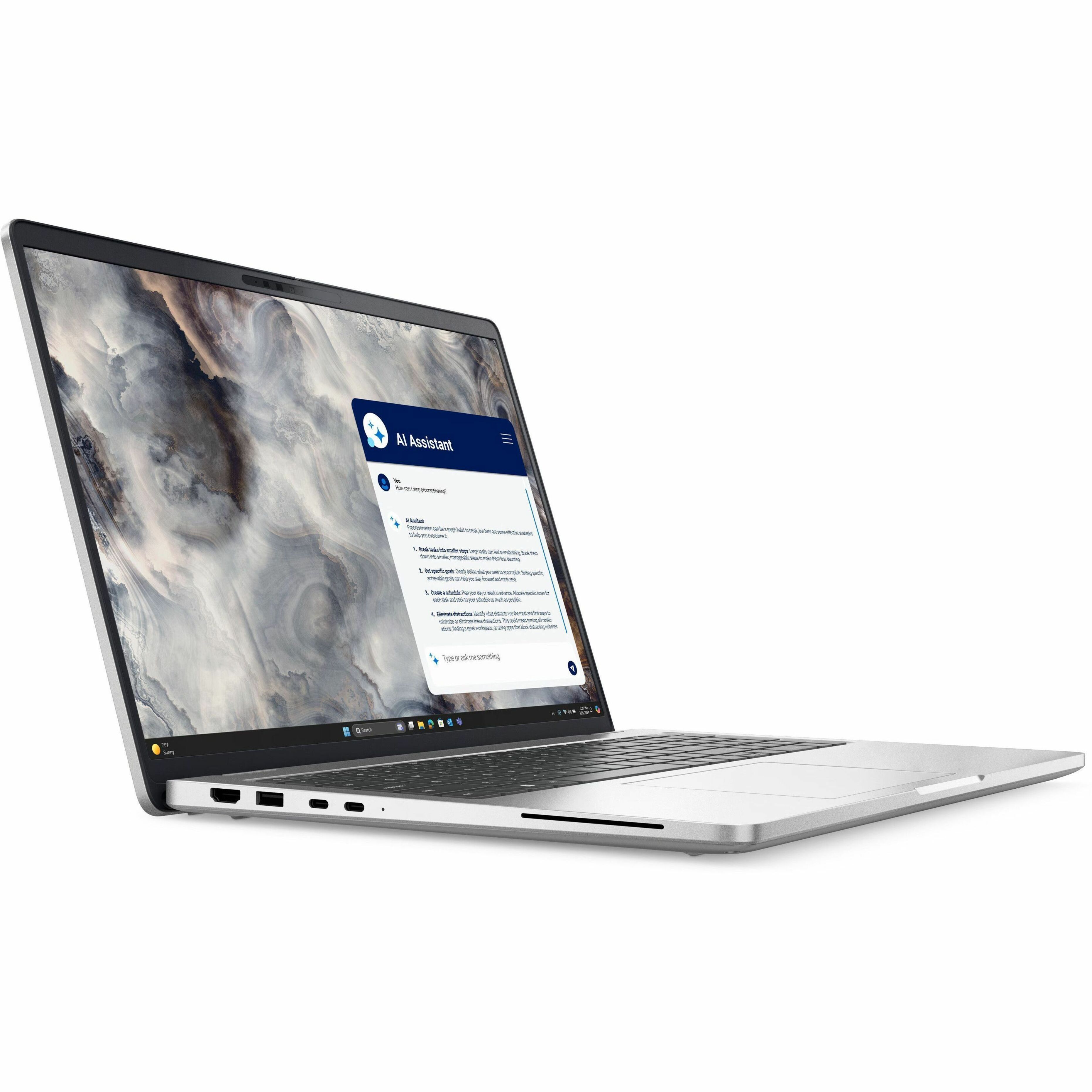 Dell Pro 16 Plus PB16250 16" Copilot+ PC Notebook - Full HD Plus - 60 Hz - Intel Core Ultra 7 268V - vPro Technology - 32 GB