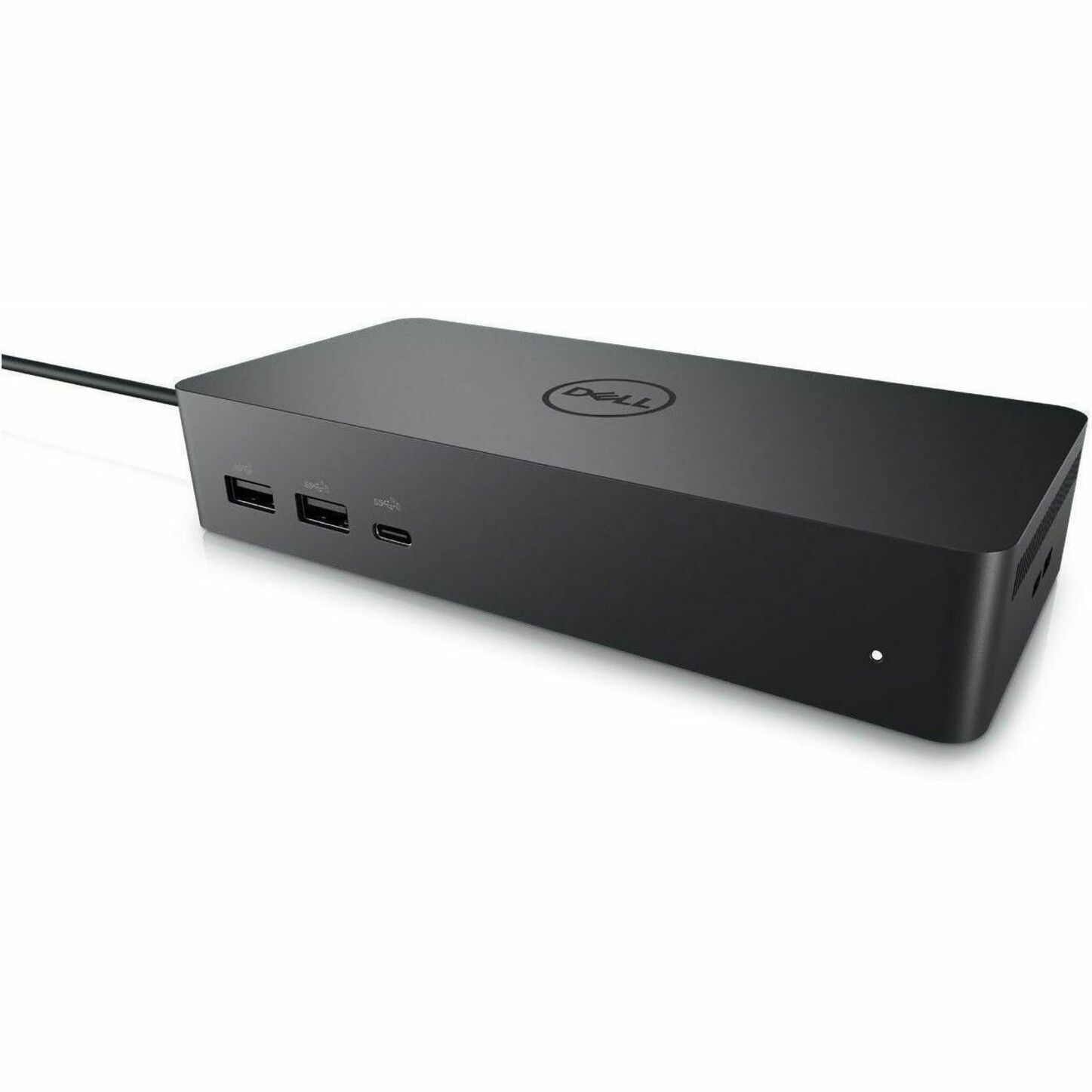 DELL SOURCING - NEW Universal UD22 Docking Station - for Notebook, Tablet, Workstation - Charging Capability - 130 W - USB Type C - 4 Displays Supported - 4K @ 60Hz, FHD @ 60Hz, QHD @ 60Hz, 4K @30Hz, 5K @ 60Hz - 3840 x 2160, 1920 x 1080, 2560 x 1440, 5120 x 2880 - 6 x USB Ports - 4 x USB Type-A Ports - USB Type-A - 2 x USB Type-C Ports - USB Type-C - Network (RJ-45) - 1 x HDMI Ports - HDMI - 2 x DisplayPorts - DisplayPort - Black - Wired - Gigabit Ethernet - Windows 10, Windows 11, Ubuntu 2