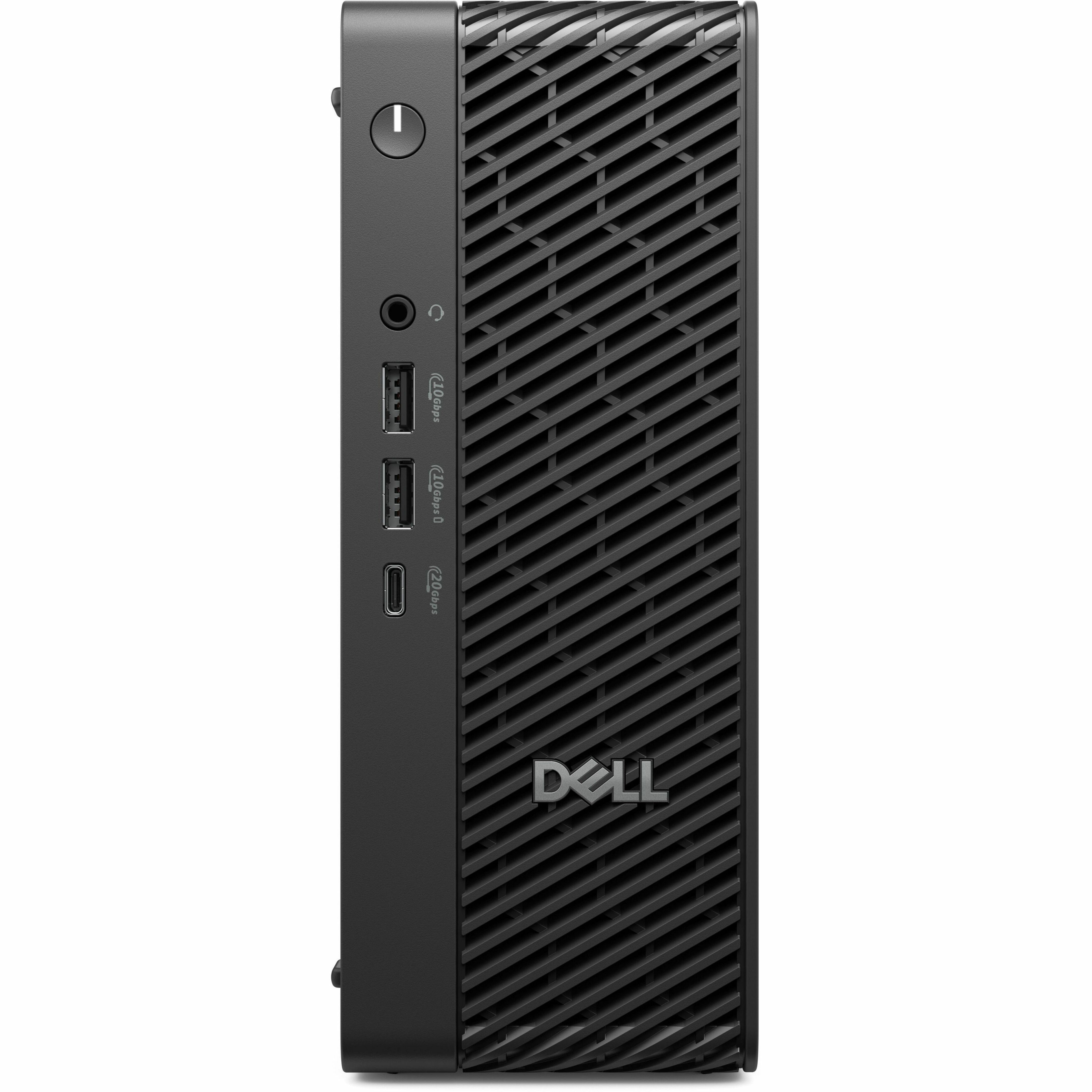 Dell Pro Max FCM2250 Desktop Computer - Intel Core Ultra 5 235 - 16 GB - 512 GB SSD - Micro PC - Standard Black - Intel Chip - Windows 11 Pro - NVIDIA RTX A400 4 GB GDDR6 - English (US) Keyboard - 280 W