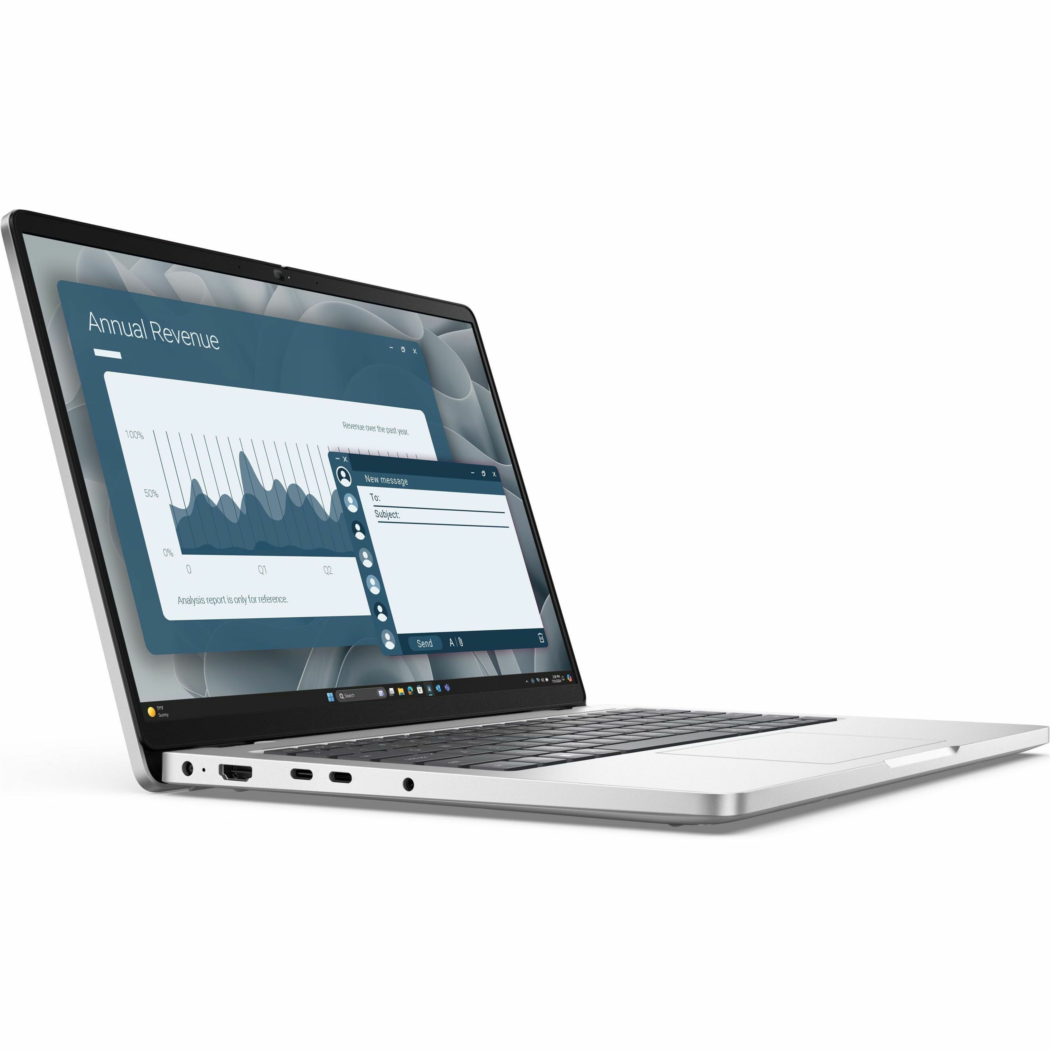 Dell Pro 14 PC14255 14" Notebook - Full HD Plus - 60 Hz - AMD Ryzen 5 220 - 8 GB - 256 GB SSD - English (US) Keyboard - Solid