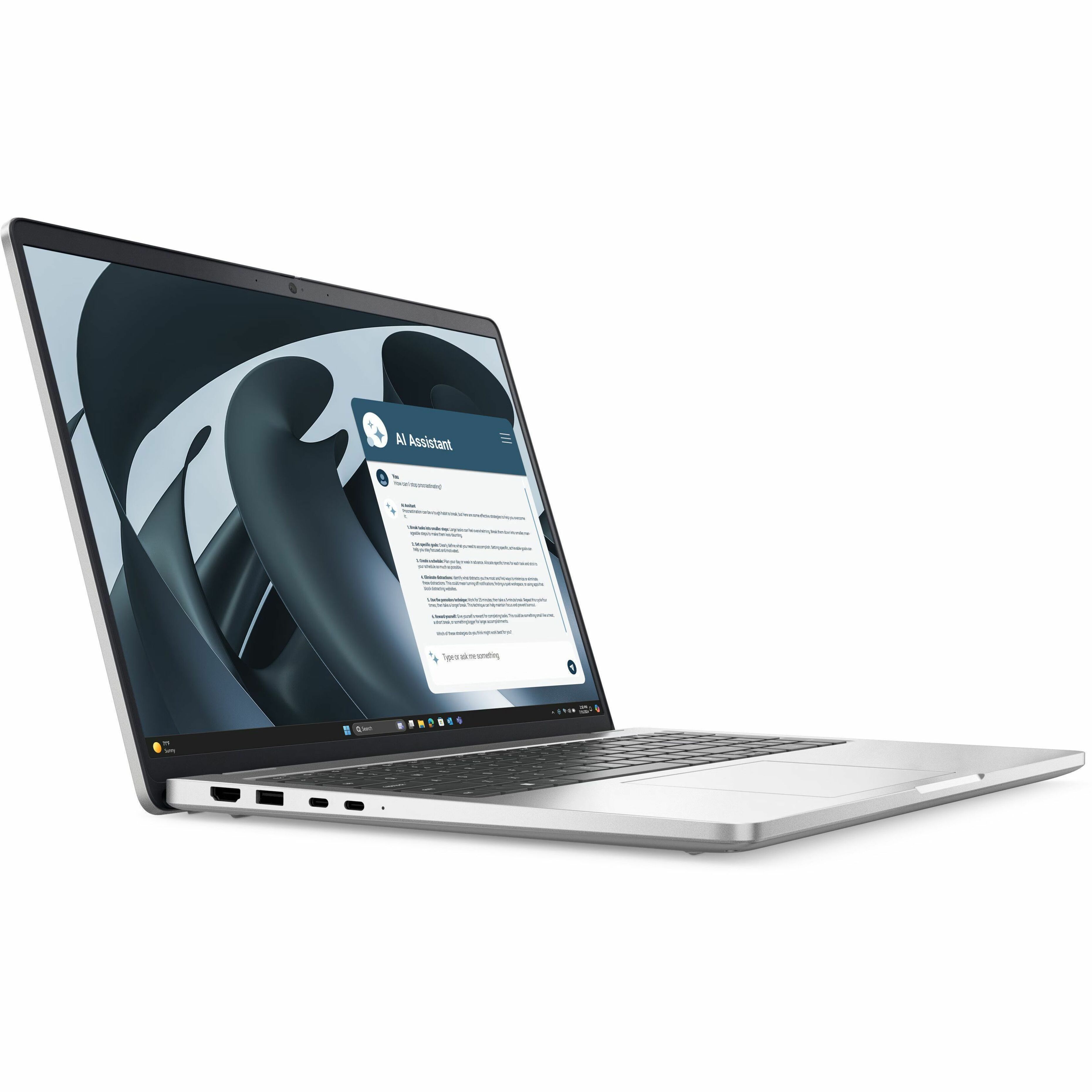 Dell Pro 16 Plus PB16255 16" Touchscreen Copilot+ PC Notebook - Full HD Plus - 60 Hz - AMD Ryzen AI 5 PRO 340 - 32 GB - 512 G