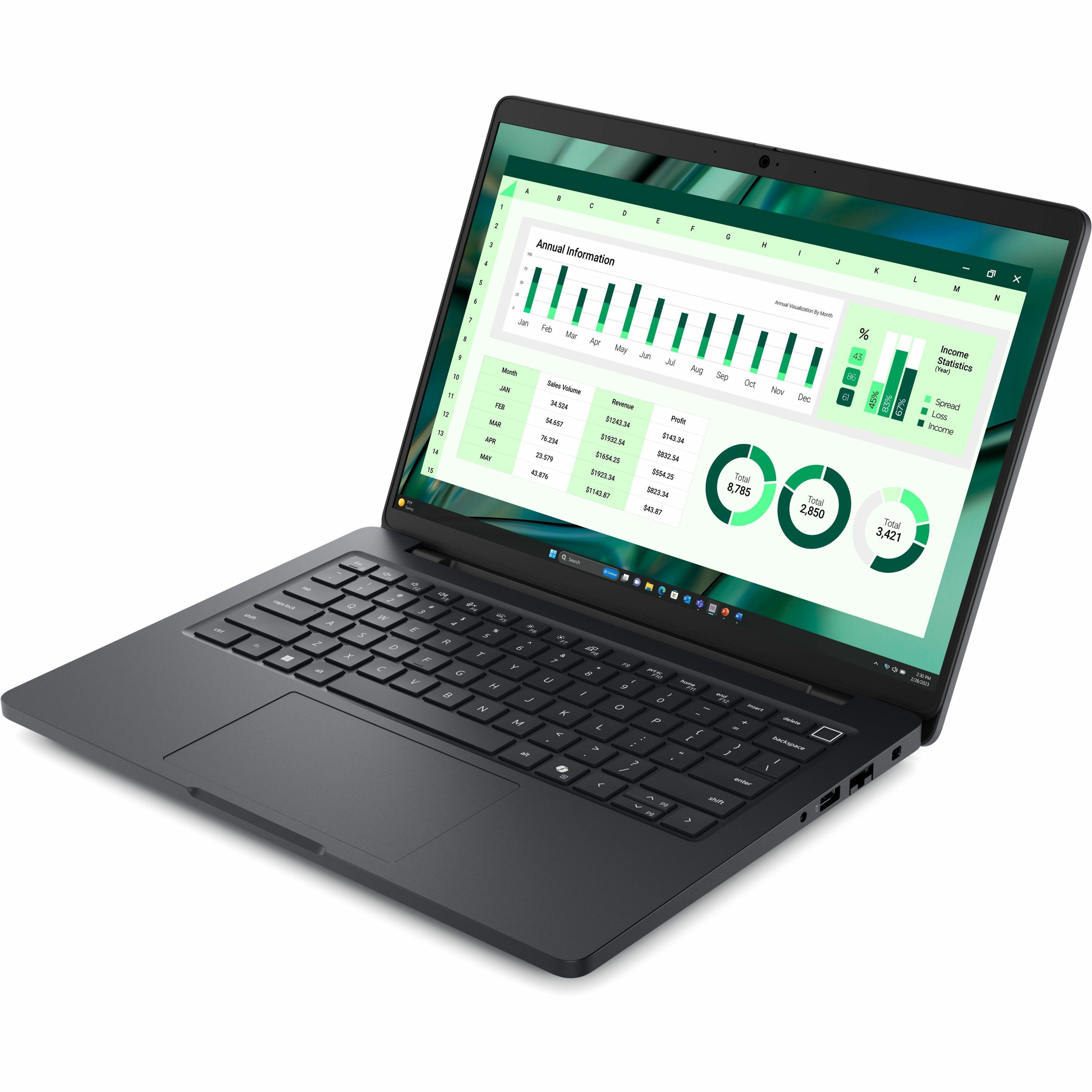 Dell Pro Max MC14250 14" Copilot+ PC Notebook - Full HD Plus - 60 Hz - Intel Core Ultra 7 265H - vPro Technology - 32 GB - 51