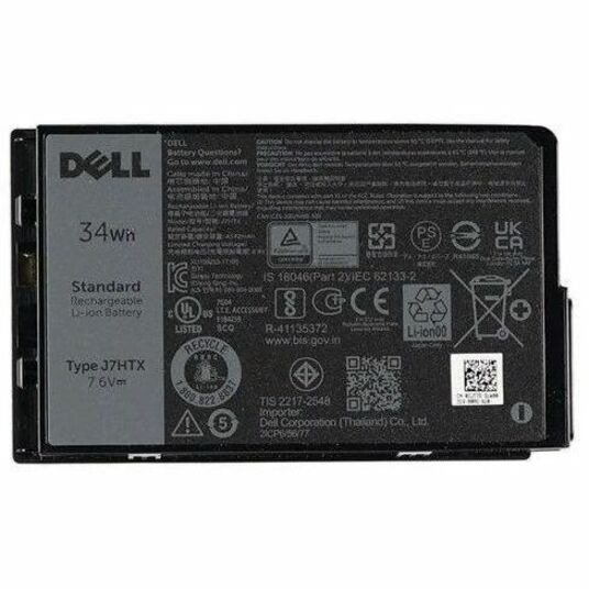 Dell 2-cell 34 Wh Lithium Ion Replacement Battery for Select Laptops - For Notebook - Battery Rechargeable - Proprietary Battery Size - 4342 mAh - 34 Wh - 7.6 V - 1