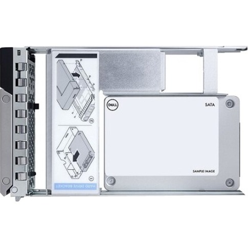 DELL SOURCING - NEW 960 GB Rugged Solid State Drive - 2.5" Internal - SATA (SATA/600) - 3.5" Carrier - Mixed Use - Server Device Supported - 512e Format