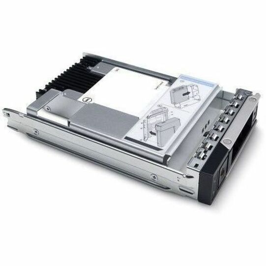 DELL SOURCING - NEW 7.68 TB Solid State Drive - 2.5" Internal - SAS (24Gb/s SAS) - 3.5" Carrier - Read Intensive - Server, Workstation Device Supported - 512e Format