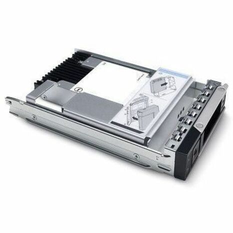 DELL SOURCING - NEW S4520 3.84 TB Solid State Drive - 2.5" Internal - SATA (SATA/600) - 3.5" Carrier - Read Intensive - 512e Format