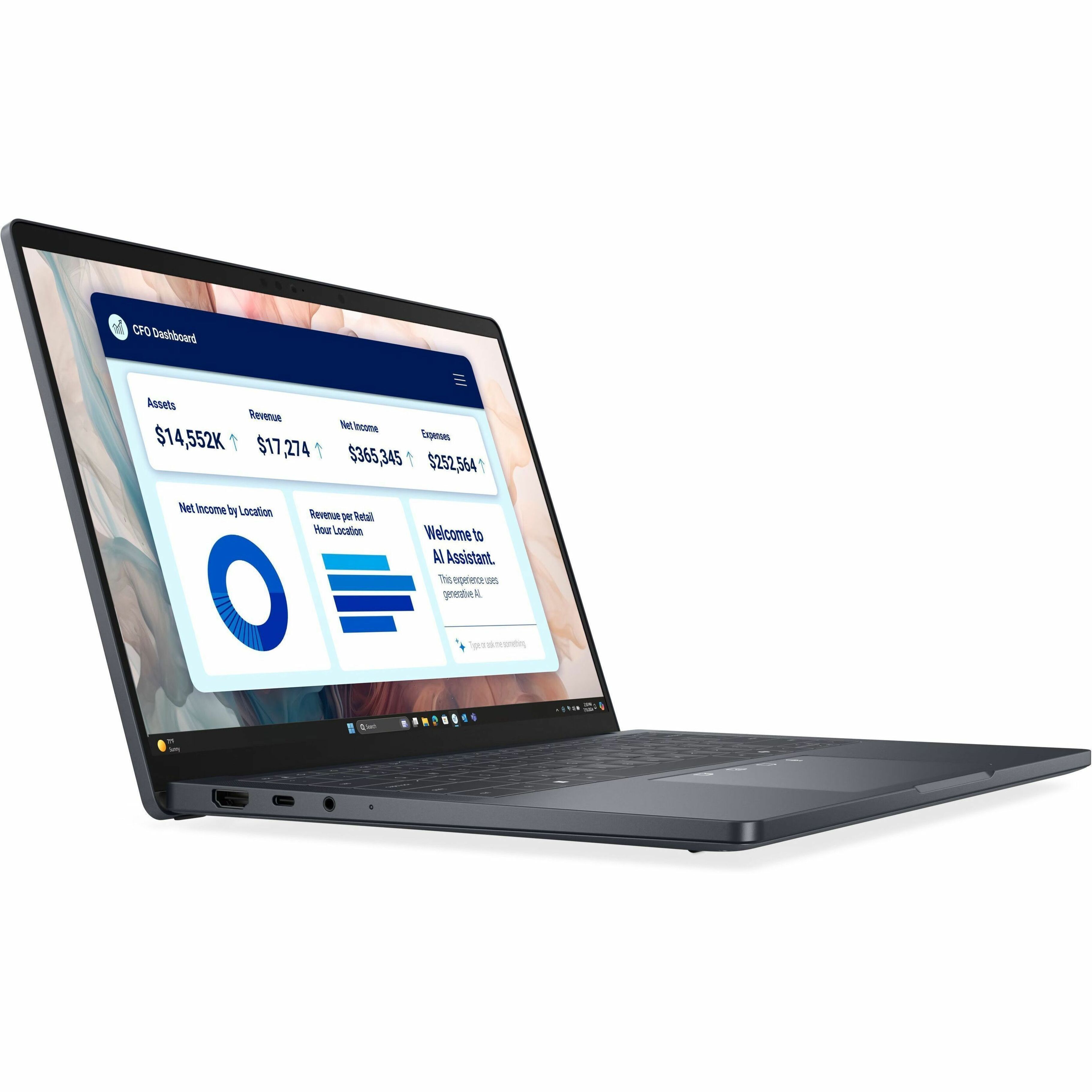 Dell Pro 14 Premium PA14250 14" Touchscreen Copilot+ PC Notebook - QHD+ - 60 Hz - Intel Core Ultra 7 268V - vPro Technology -