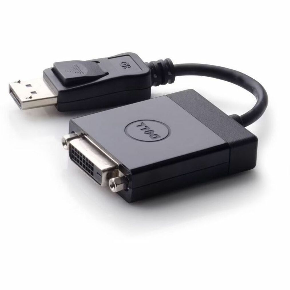 DELL SOURCING - NEW DisplayPort to DVI Single-Link - DisplayPort/DVI-D Video Cable for Video Device, Monitor, Projector, Notebook, HDTV, Workstation - First End: 1 x 20-pin DisplayPort 1.1a Digital Audio/Video - Male - Second End: 1 x 24-pin DVI-D (Single-Link) Digital Video - Male - Supports up to 1920 x 1200
