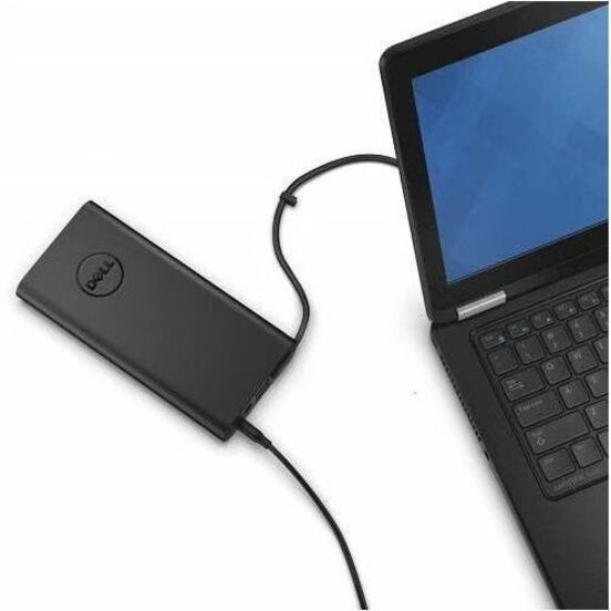 DELL SOURCING - NEW Notebook Power Bank Plus (Barrel) - 65Wh - PW7015L - For Notebook, Smartphone, Tablet PC, USB Device, Ultrabook, Mobile Workstation - Lithium Ion (Li-Ion) - 18000 mAh - 2 x USB