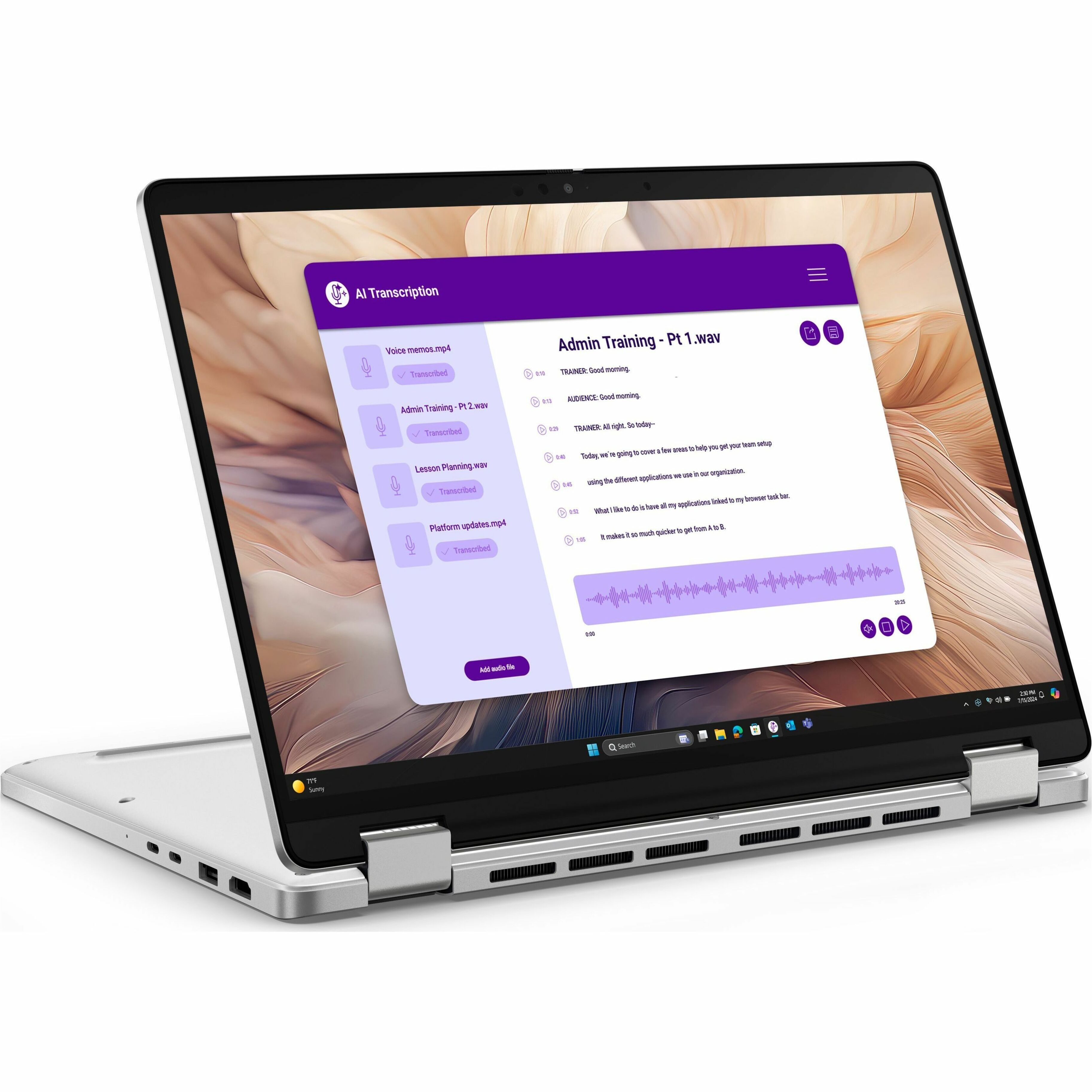 Dell Pro 14 Plus PB14250 14" Touchscreen Clamshell Copilot+ PC Notebook - Full HD Plus - Intel Core Ultra 7 266V - vPro Techn