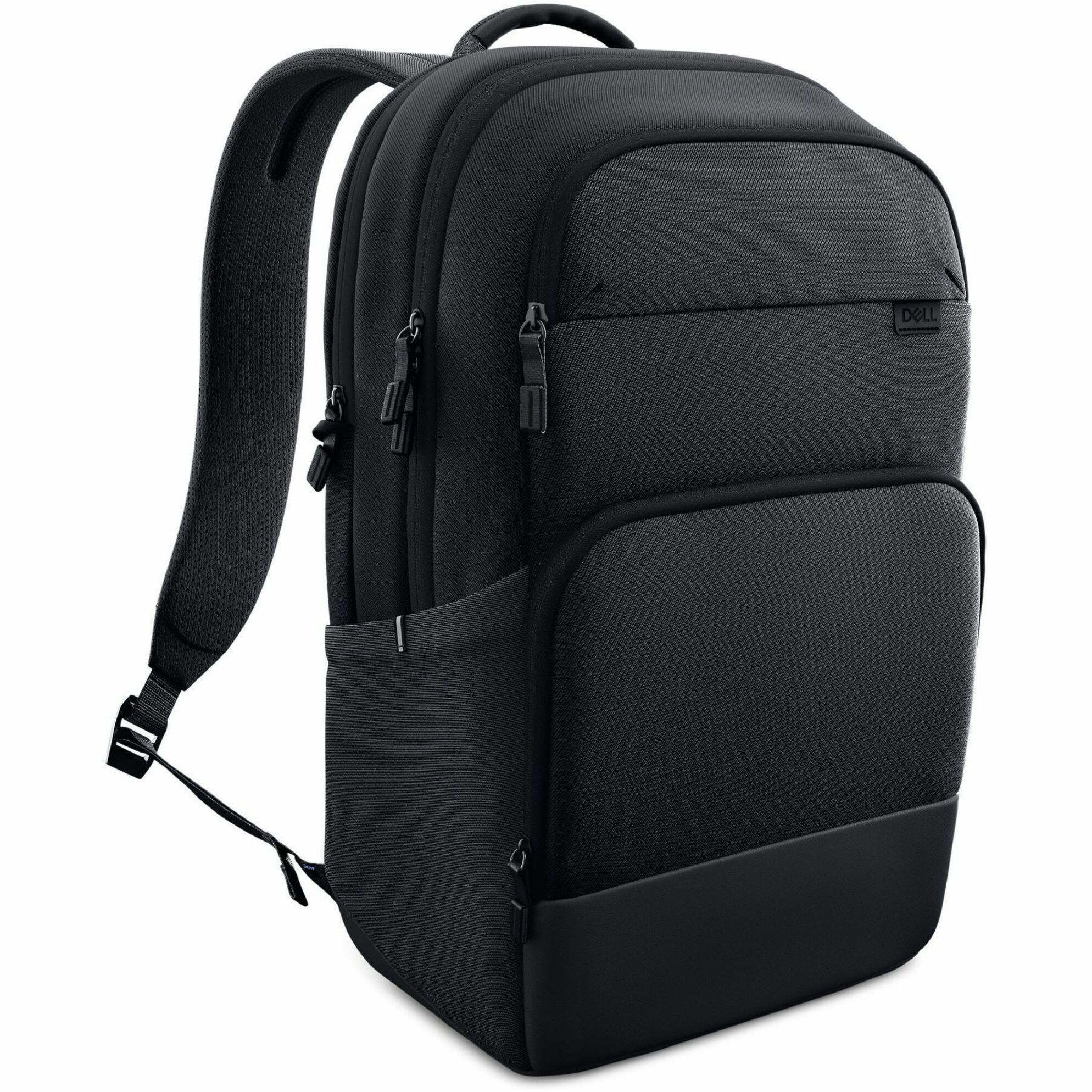 Dell EcoLoop Carrying Case (Backpack) for 14" to 16" Notebook - Black - Anti-scratch Interior, Water Proof Zipper, Water Resistant Bottom, Dirt Resistant Bottom, Water Resistant, Dirt Resistant, Anti-scratch, Wear Resistant, Tear Resistant, Abrasion Resistant - Cross-linked Polyethylene (XPE) Foam, Polyurethane, Fabric, Plastic Body - Plastic, Fabric Exterior Material - Shoulder Strap, Handle - 11.6" Width x 5.9" Depth - 6.08 gal Volume Capacity