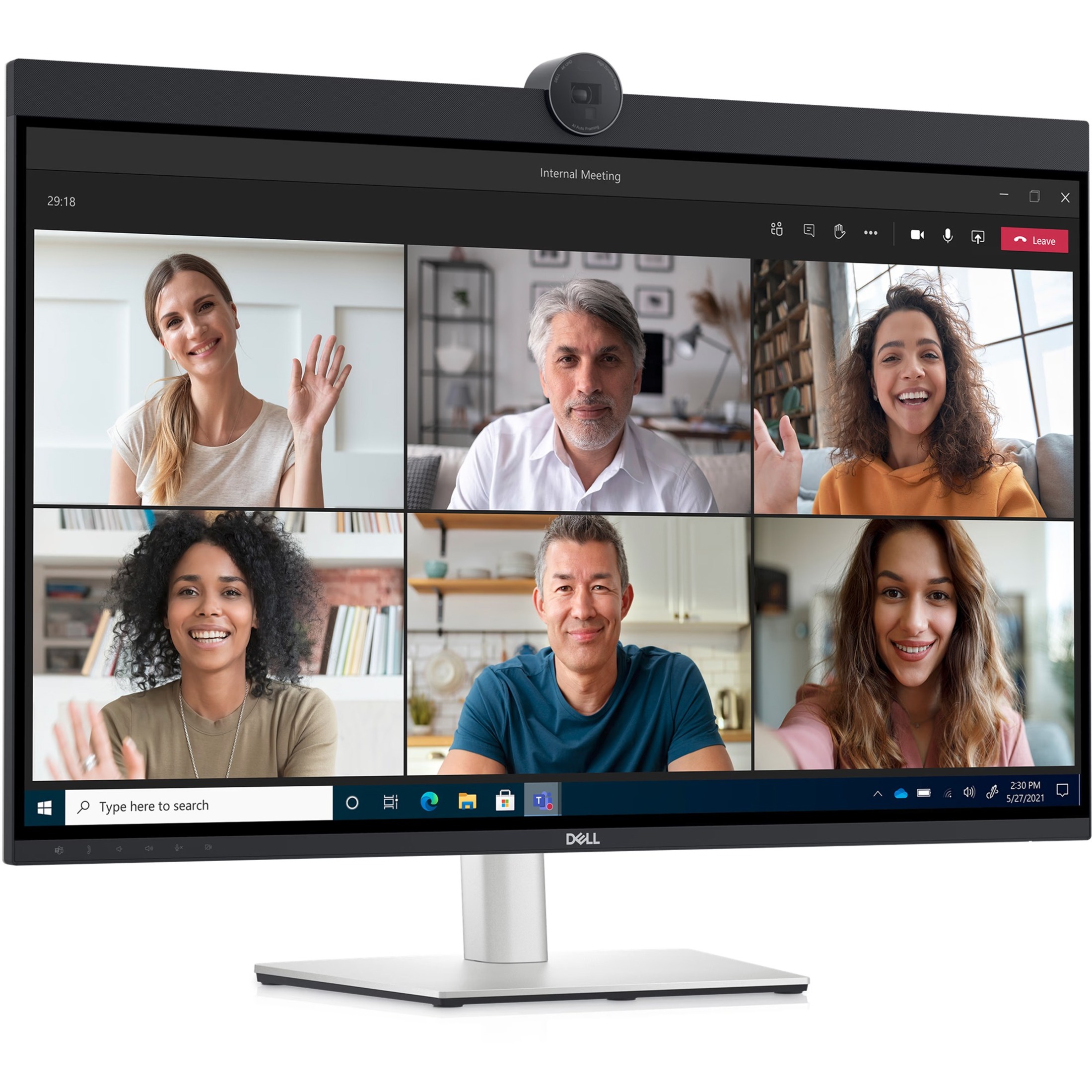 DELL SOURCING - NEW UltraSharp U3223QZ 32" Class 4K UHD LED Monitor - 16:9 - Black - 31.5" Viewable - In-plane Switching (IPS) Black Technology - LED Backlight - 3840 x 2160 - 1.07 Billion Colors - 400 Nit - 5 ms - 60 Hz Refresh Rate - Speakers - Height, Swivel, Tilt - USB Type-C - HDMI - DisplayPort - VESA Mount Compatible